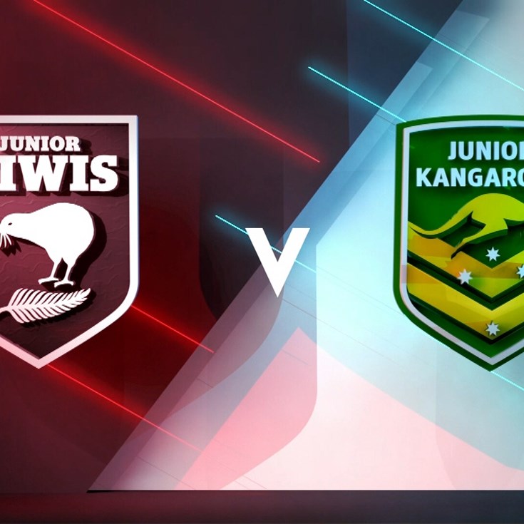 Full Match Replay: Junior Kiwis v Junior Kangaroos - Round 1, 2018