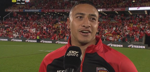 Taukeiaho praises Mate Ma'a Tonga crowd