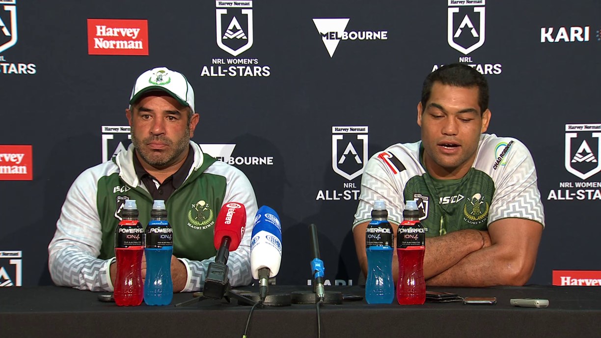 Press Conference: NZ Maori All Stars
