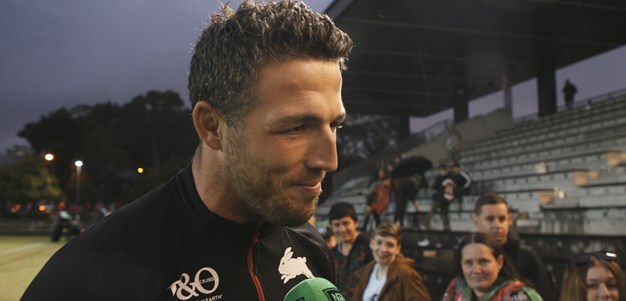 Sam burgess happy with short stint in trial