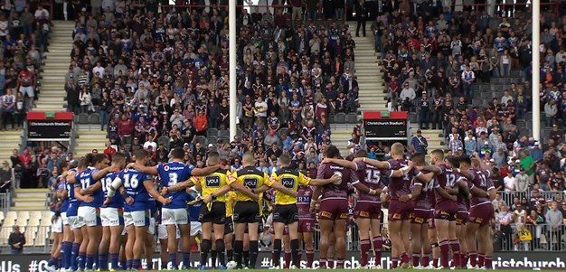 Teams unite on a special day in Christchurch