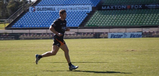 Lawrence on track to return soon for Wests Tigers