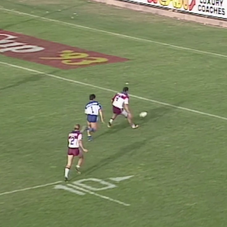 Danny Moore starts and finishes it for Manly