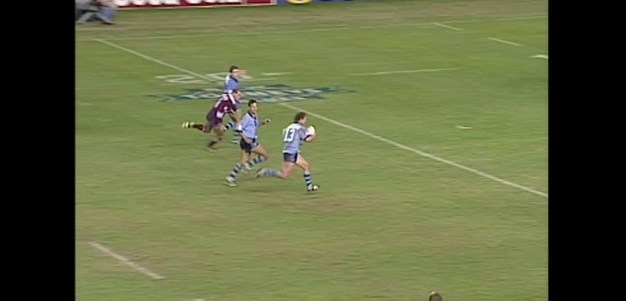 Fittler and Mackay combine on touched kick