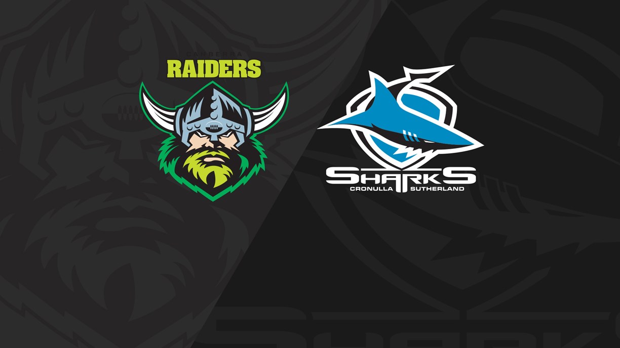 Full Match Replay: Raiders v Sharks - Round 14, 2019