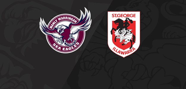 Full Match Replay: Sea Eagles v Dragons - Round 14, 2019