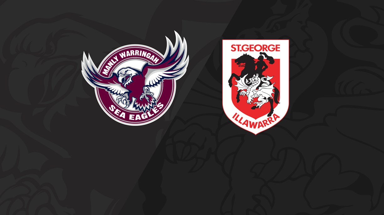 Full Match Replay: Sea Eagles v Dragons - Round 14, 2019