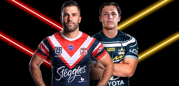 Roosters v Cowboys - Round 17