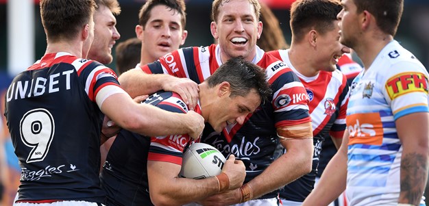Roosters players want to send out Cronk a winner