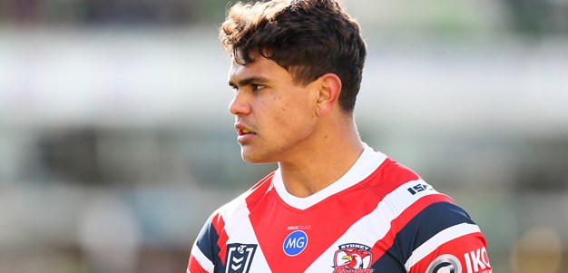 Roosters teammates get behind Latrell Mitchell