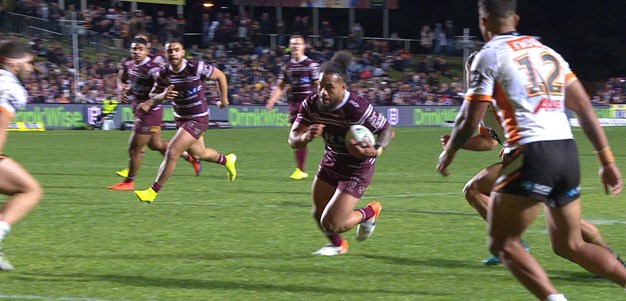 Taufua extends the lead for Manly