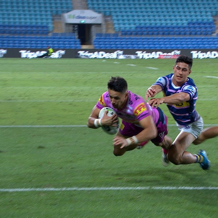 Arthars gets his first try in the NRL