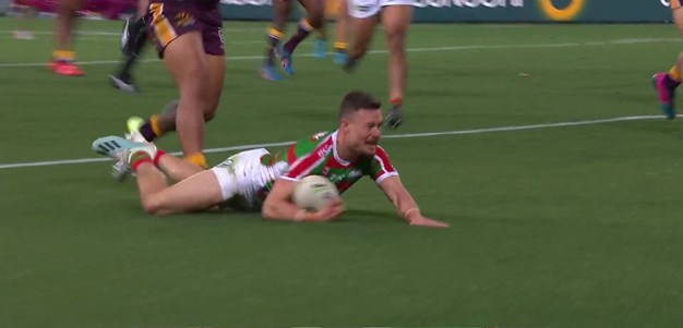 Rabbitohs stretch their lead with Cook try