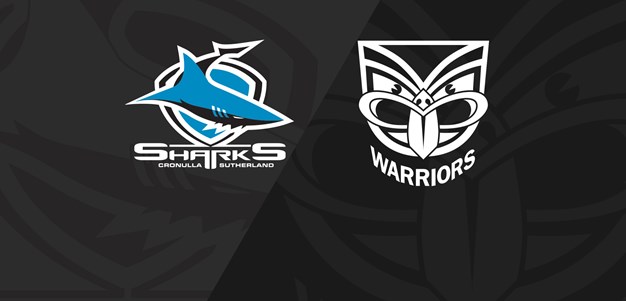 Full Match Replay: Sharks v Warriors - Round 23, 2019