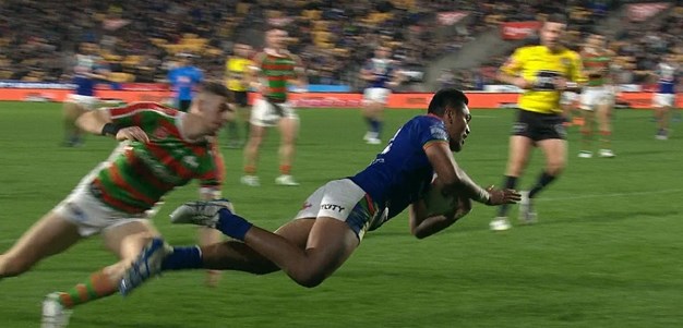 Pompey gets his first try in the NRL