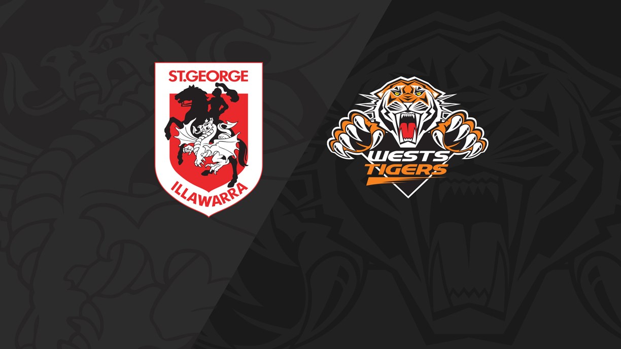 Full Match Replay: Dragons v Wests Tigers - Round 24, 2019