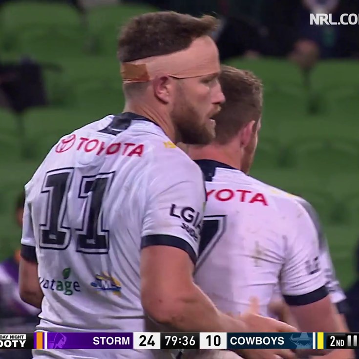 Cooper finishes the Cowboys season with a try