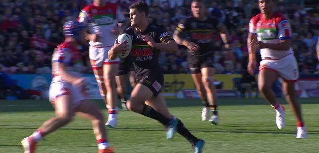 Cleary breaks through and beats Ponga