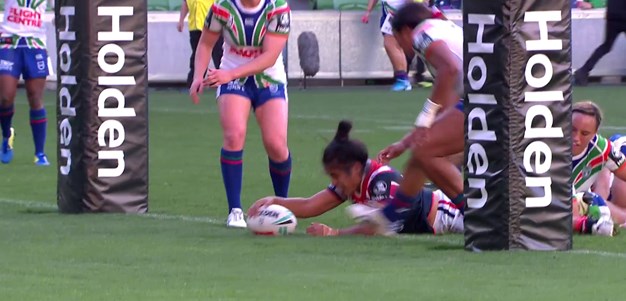 Taufa finishes with a double