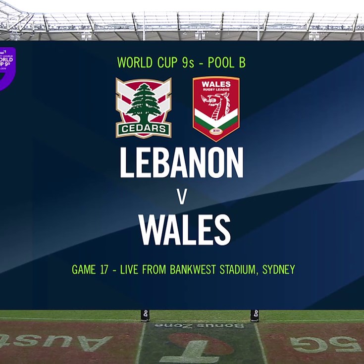 Full Match Replay: Lebanon 9s v Wales 9s - Round 3, 2019