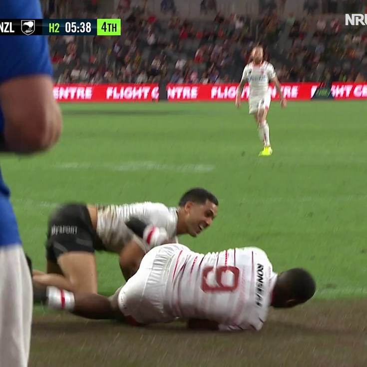 McGillvary gets England back in the match
