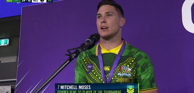 Moses named player of the tournament