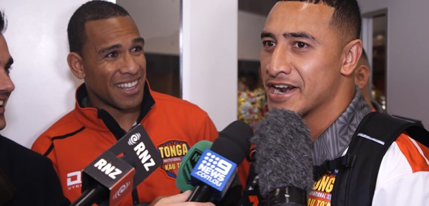 ‘We’re number one’: Taukeiaho crashes Hopoate press conference