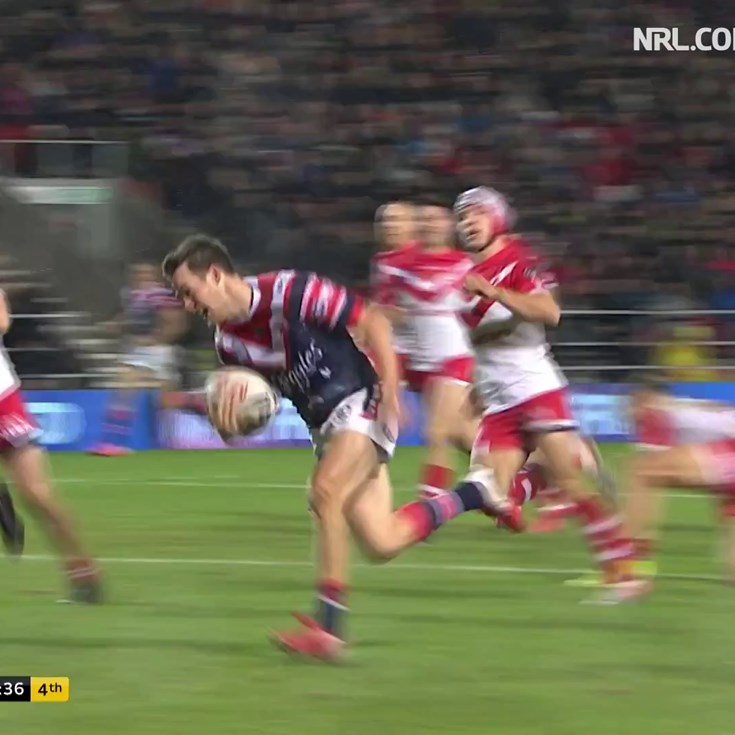 Keary finishes off long range Roosters try
