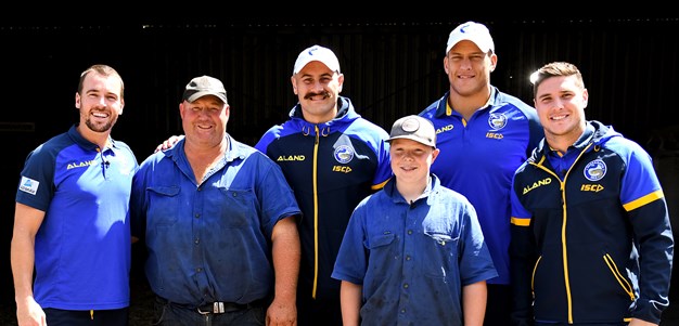 Eels brotherhood inspires farmer after double tragedy