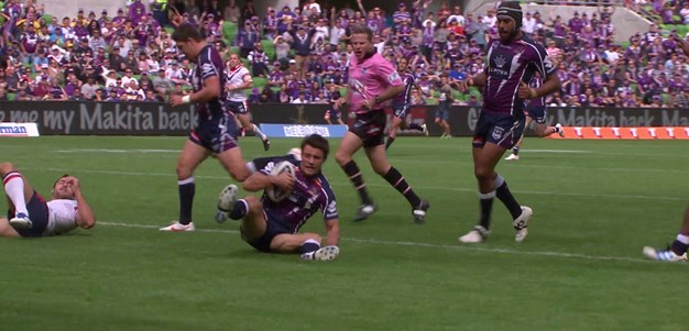 Cronk bags a double against the Roosters