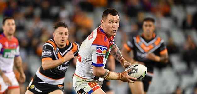 Last time they met: Wests Tigers v Knights - Round 23, 2019