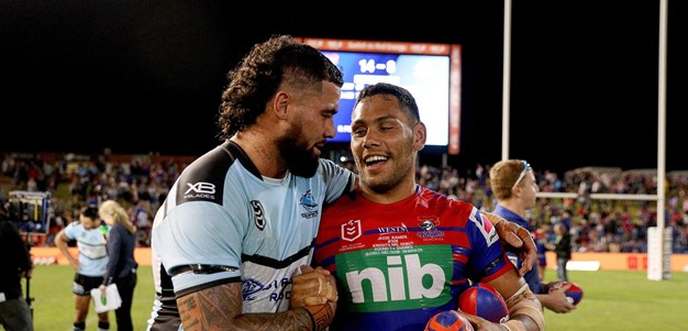 Last time they met: Knights v Sharks - Round 1, 2019