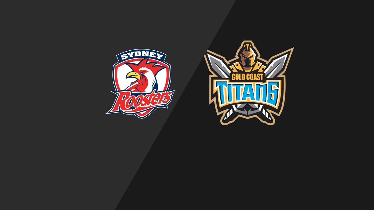 Roosters v Titans - Round 25, 2013