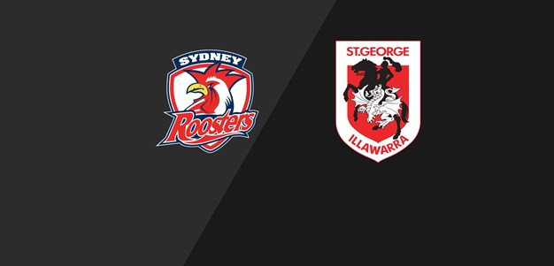 Roosters v Dragons - Round 8, 2017