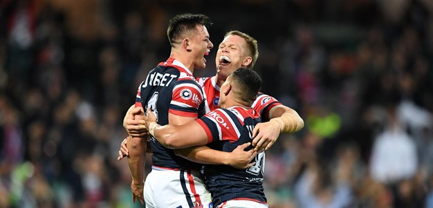 Last time they met: Roosters v Storm - Preliminary final, 2019
