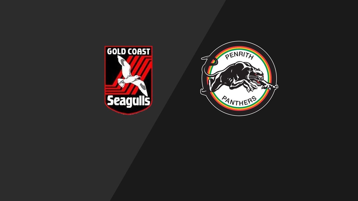 Seagulls v Panthers - Round 22, 1992