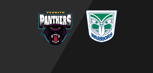 Panthers v Warriors - Round 22, 2001