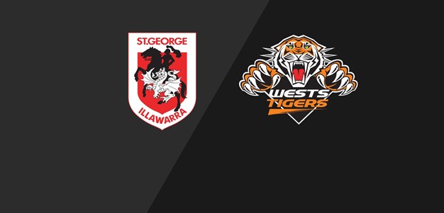 Dragons v Wests Tigers - Preliminary Final, 2010