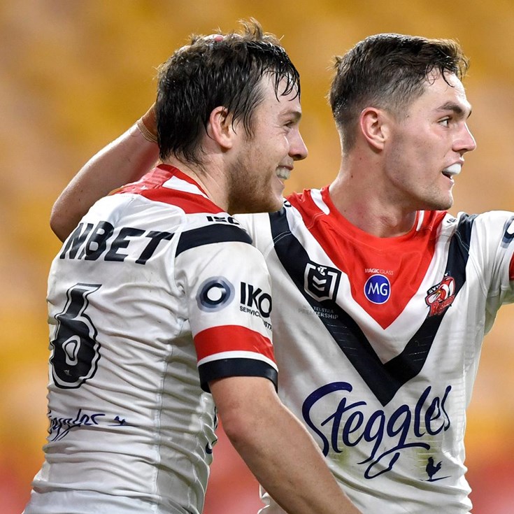 The value of Roosters playmakers without the ball