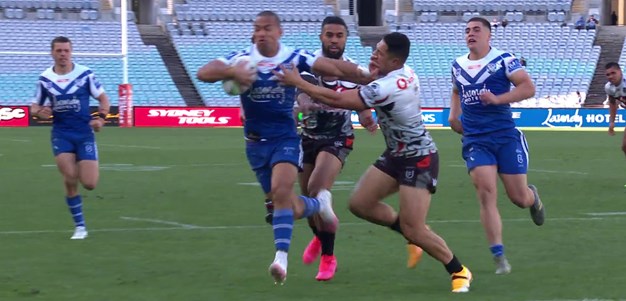 Cogger puts Hopoate into open space