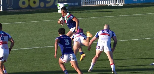 RTS leaves Pearce and Ponga behind on his way to a double