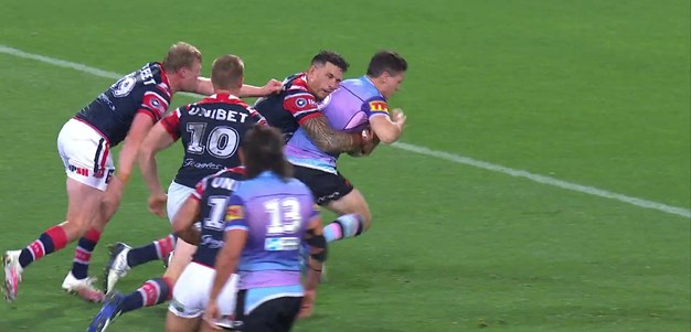 SBW saves a try when he forces mistake from Tracey