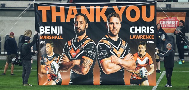 Wests Tigers farewell Marshall and Lawrence