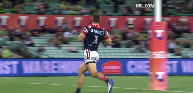 Roosters left edge conjures much needed try to Tedesco