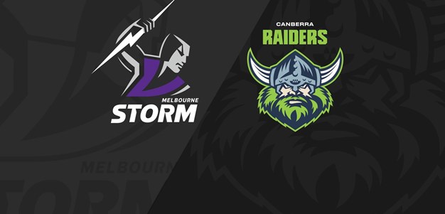 Full Match Replay: Storm v Raiders - Finals Week 3, 2020