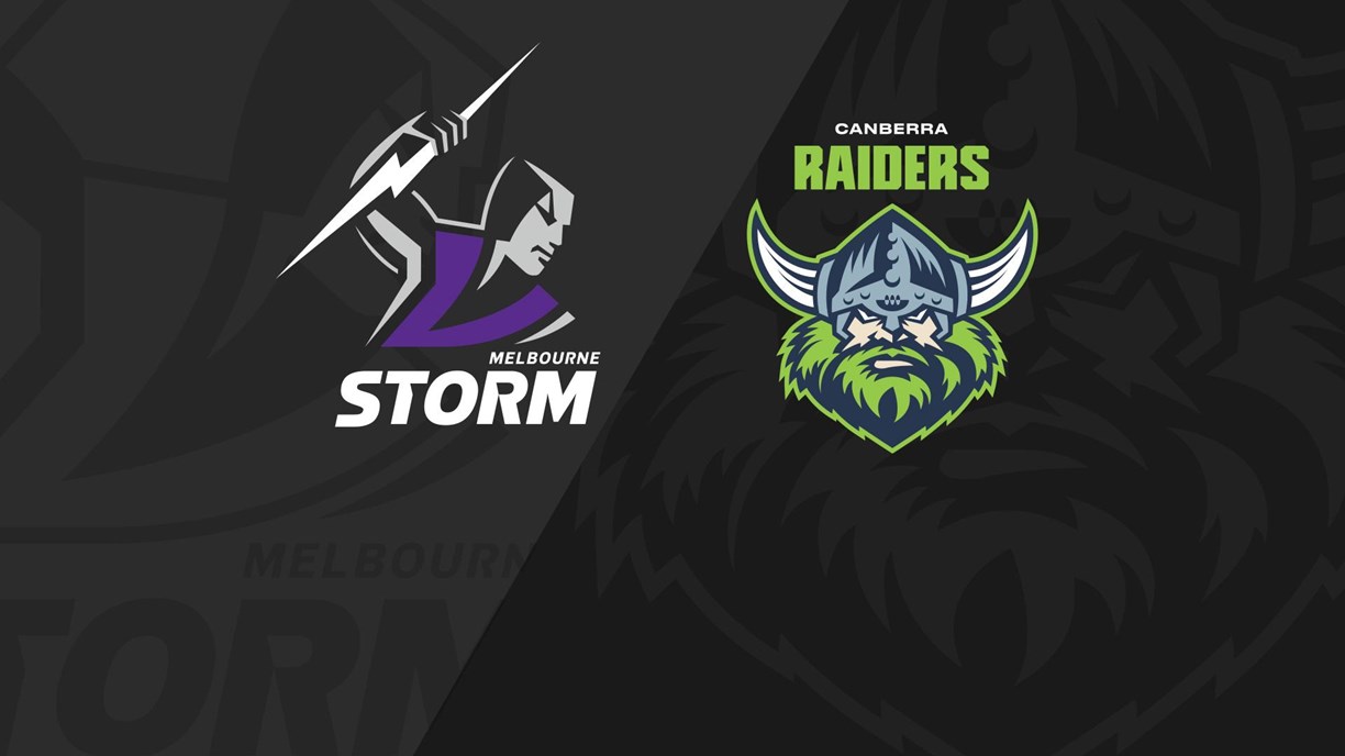 Full Match Replay: Storm v Raiders - Finals Week 3, 2020