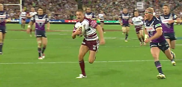 Hicks gets over for Manly