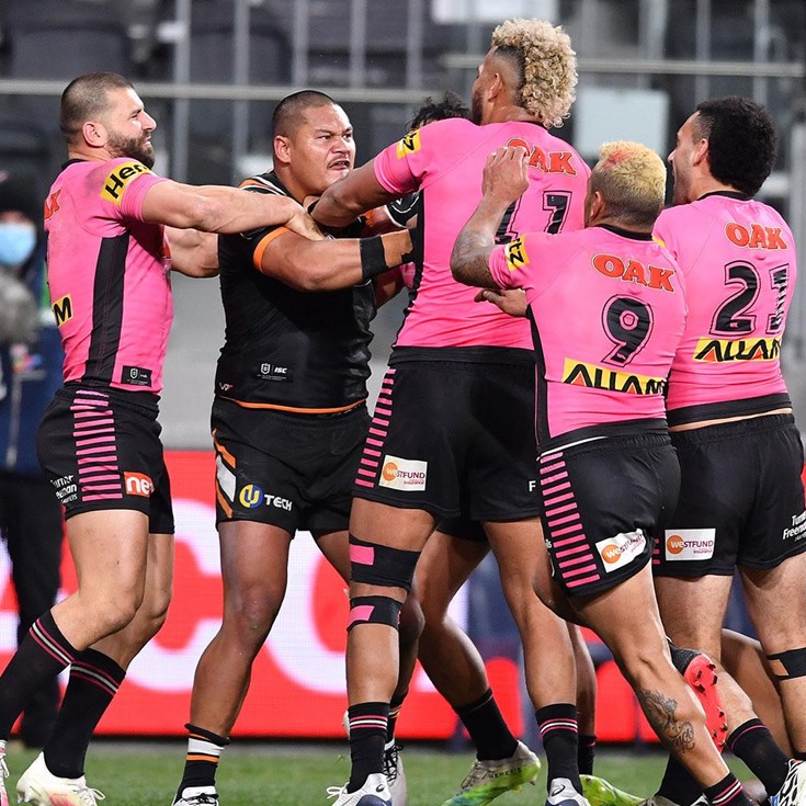Best finishes: Panthers edge past Wests Tigers in emotional clash