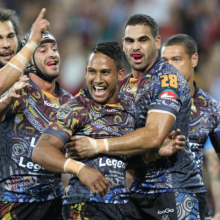 Barba creates history for the Indigenous All Stars