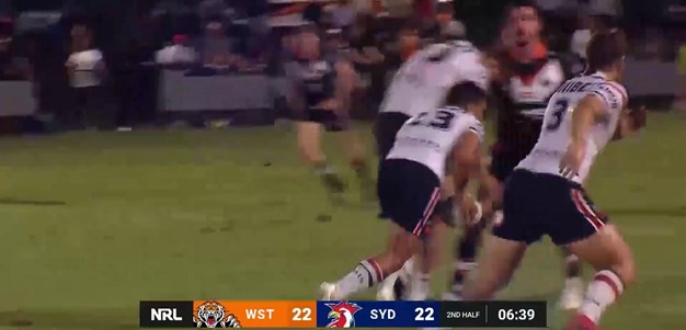 Naufahu Whyte seals victory for Roosters